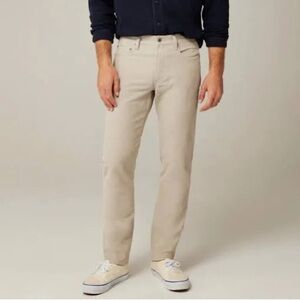 J. Crew Men's Corduroy Straight-leg Pants in Natural